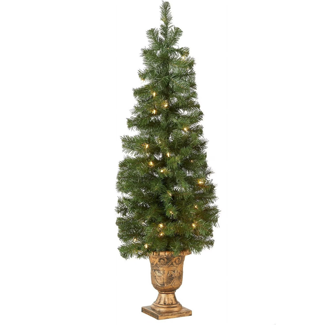 4' Pre-Lit Artificial Spruce $17 at Brad's Deals