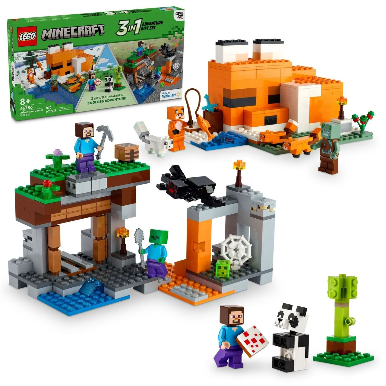 Bundle of 3 Lego Minecraft Sets $20 at Brad's Deals