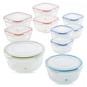 Lock And Lock Container Small Lock n Lock 20pc Container Set $26 at Brad's Deals