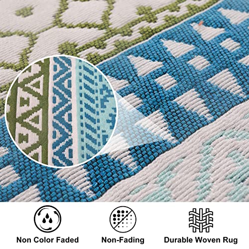 Washable Reversible 5' x 7' Rug 28