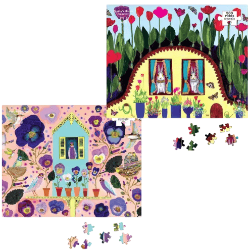 Multiplus Spring Puzzle 2pk 500pc Spring Puzzles $10 at Brad's Deals