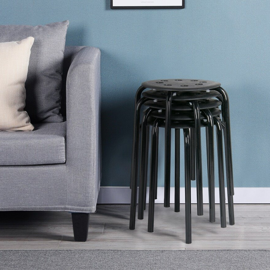 5pk Stackable Stools $56 at Brad's Deals