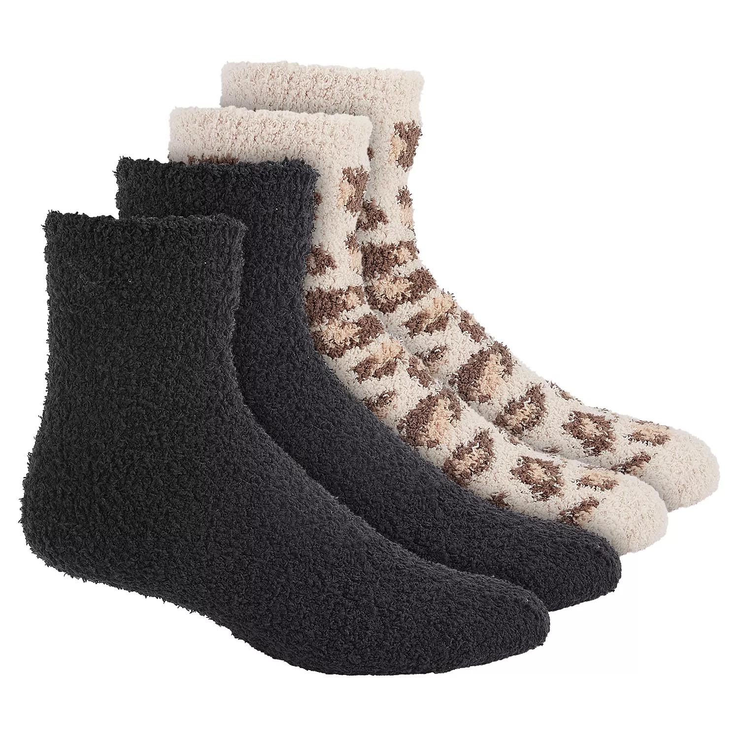 2pk Fuzzy Butter Socks $6 at Brad's Deals