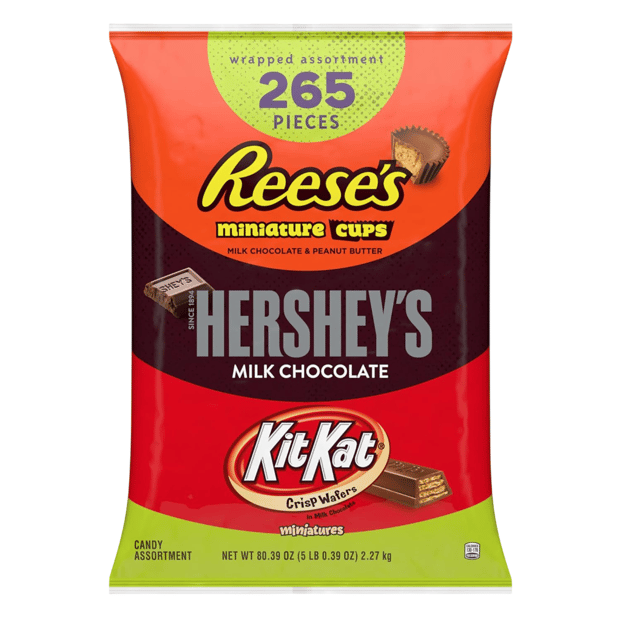 265pc Hershey's Mini Chocolates $18