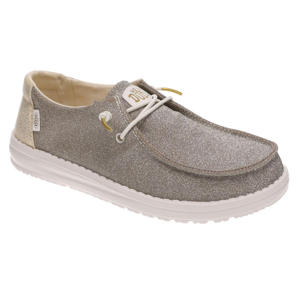 Hey Dude Wendy Metallic Sparkle Shoes $34