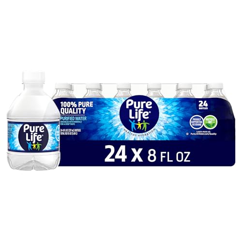24pk Mini Bottles of Water $5 at Amazon at Brad's Deals