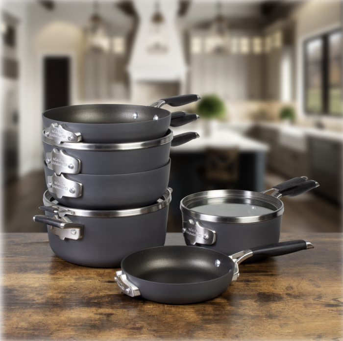 Calphalon 9pc Cookware Set $140 Shipped at Brad's Deals