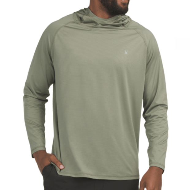 6503993 Spyder UPF 50 Waffle Sun Shirt $17 at Brad's Deals