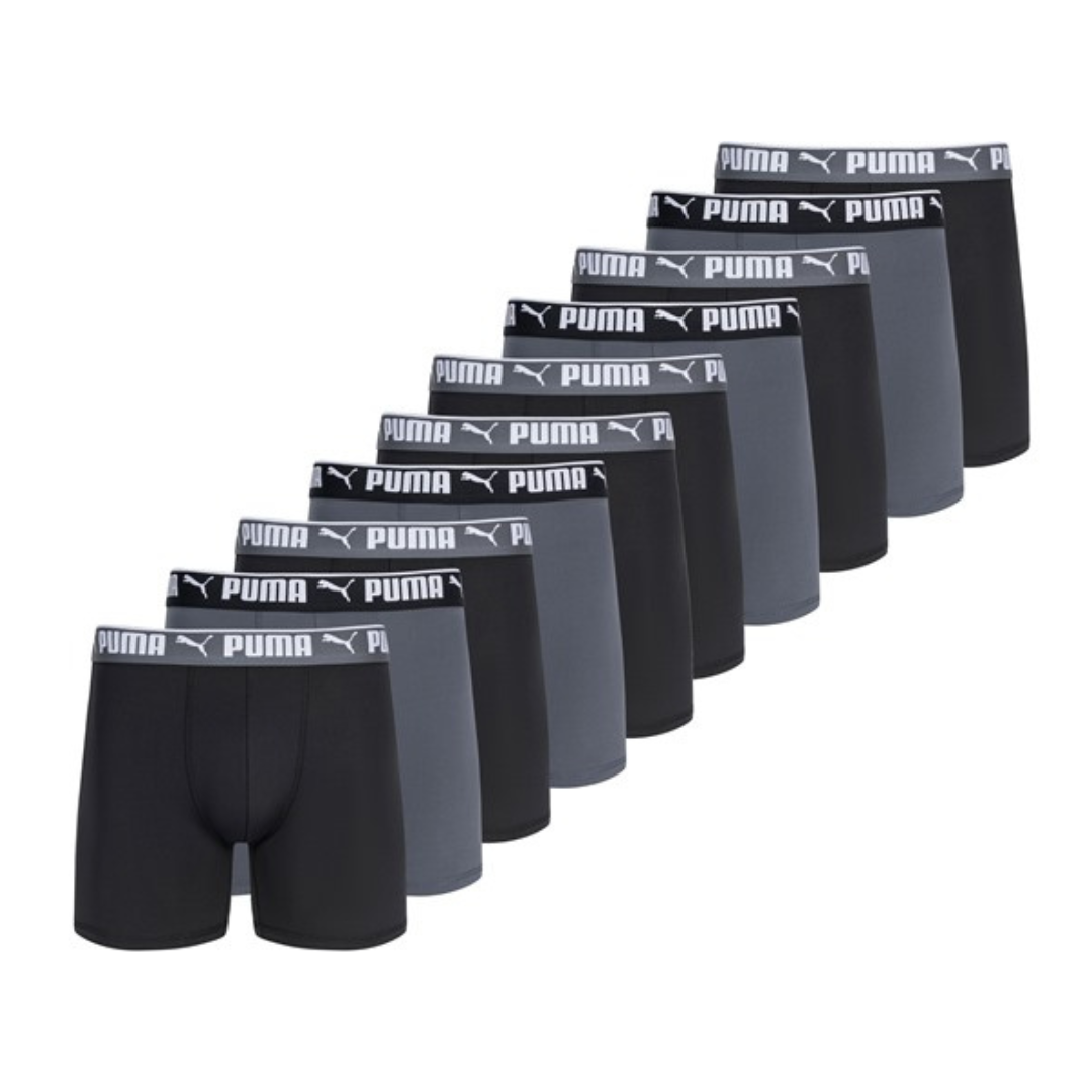 10pk Puma Boxer Briefs $25 at Brad's Deals