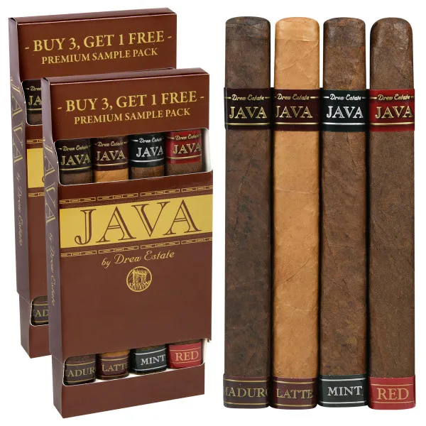 Java Cigarettes 8pk Java Cigar Sampler $45 at Brad's Deals