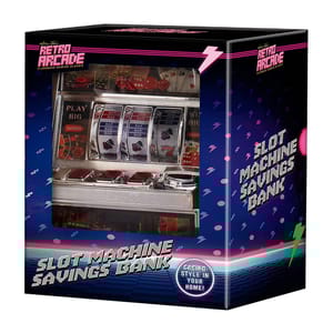 Mini Slot Machine Coin Bank $22 at Brad's Deals