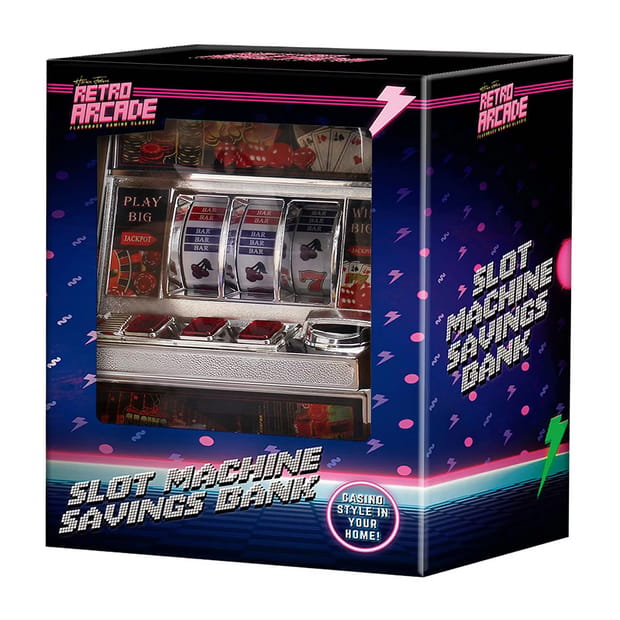Custom Mini Slot Machine Mini Slot Machine Coin Bank $22 at Brad's Deals