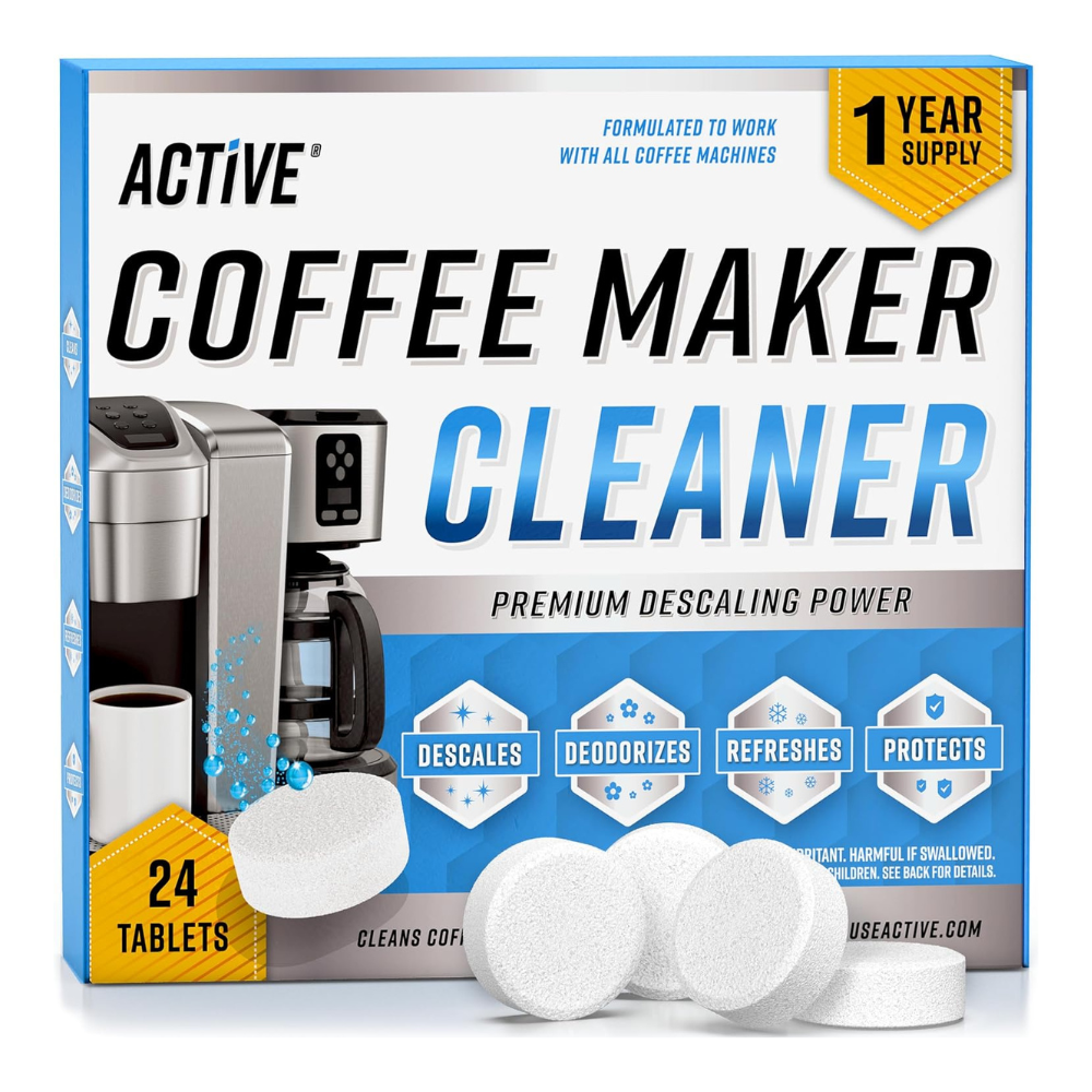 ACTIVE Coffee Maker Cleaning Tablets $14 at Brad's Deals