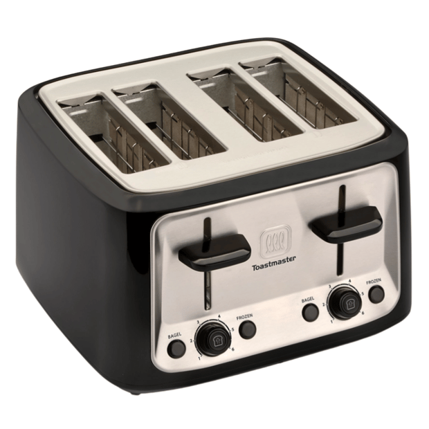 Toaster Stack Toastmaster 4-Slice Toaster $30 at Brad's Deals