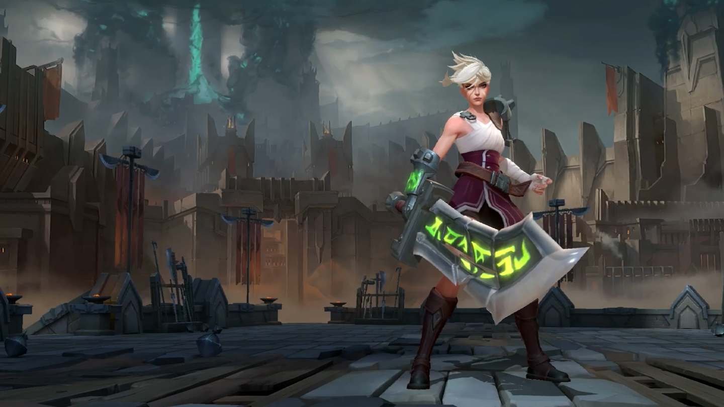 More daily doses of rage in Wild Rift, playing as Riven