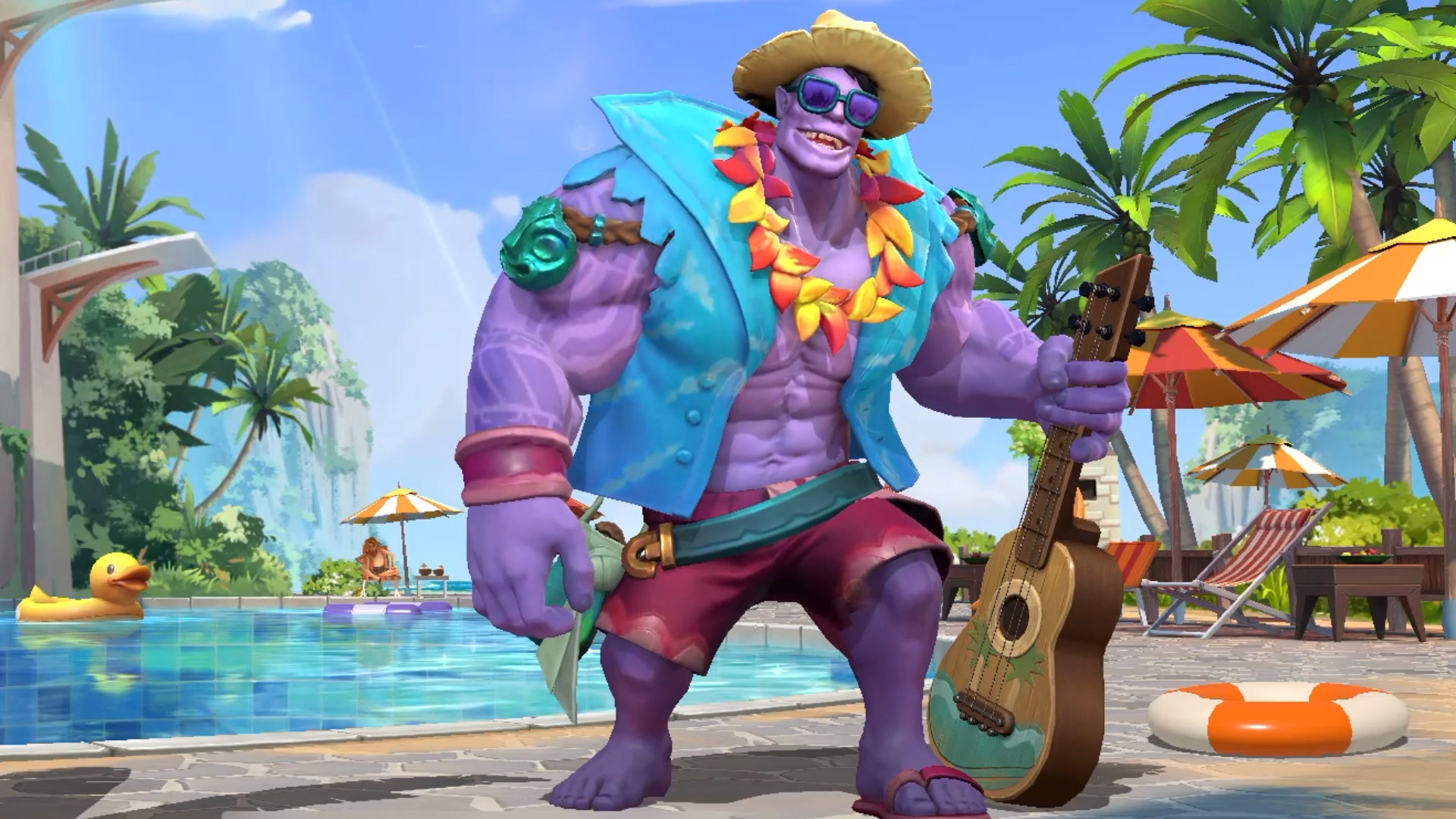Pool Party Skins Preview