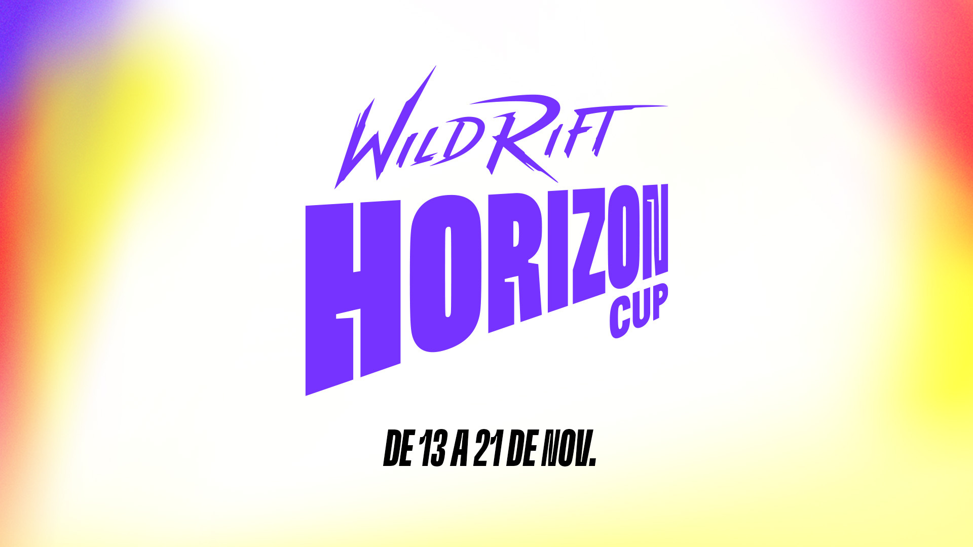 Cronograma das partidas da Wild Rift: Horizon Cup