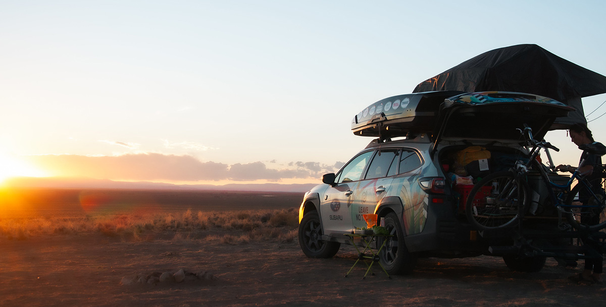Life on the Road as a Subaru and Leave No Trace Traveling Team