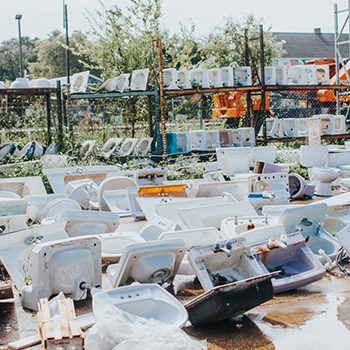 recycled sinks