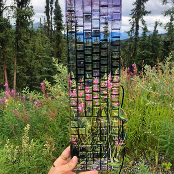 Denali painted Fireweed keyboard