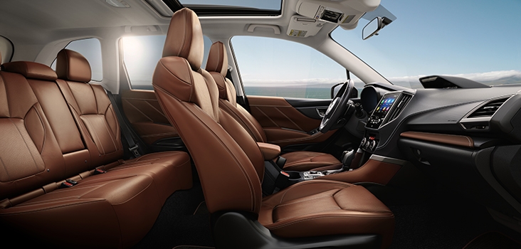 An upgraded, premium-quality interior features nearly 112 cubic feet of volume and soft-touch materials throughout.