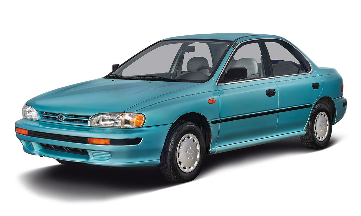 Subaru Impreza was introduced in 1993.