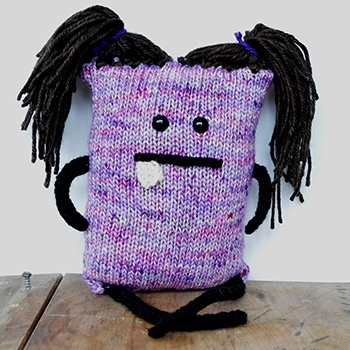 Knit Monster Plushie