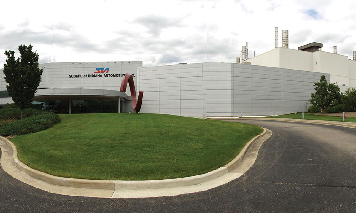 Subaru of America announced it would build a U.S. manufacturing facility in Lafayette, Indiana, in 1986.