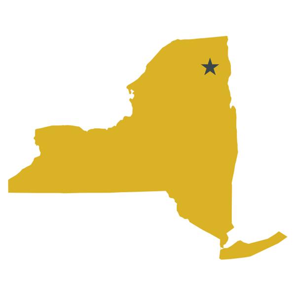 Map of New York