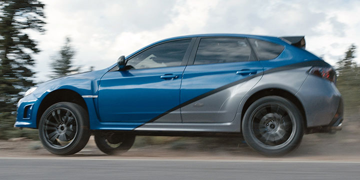 A 2012 Impreza WRX STI featured in Furious 7.