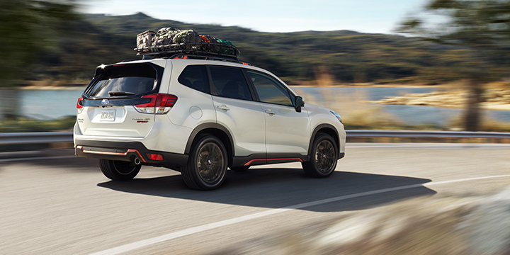 2019 Forester Sport offers sharp new exterior design elements and sophisticated cabin upgrades.