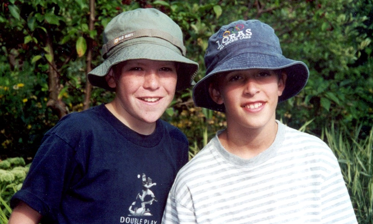 Rock the Park hosts Colton Smith (left) and Jack Steward (right) as childhood friends.