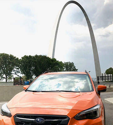 The iconic Gateway Arch in St. Louis.