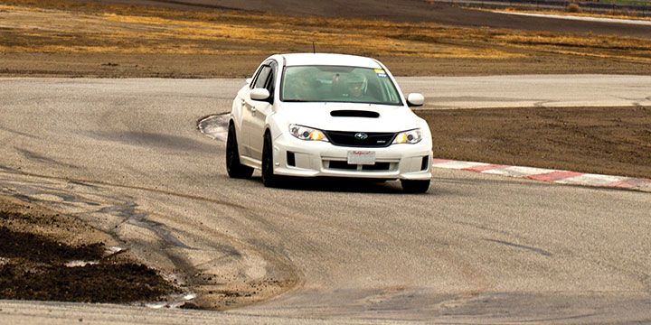 On track for time attack.