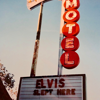 A motel Elvis slept in