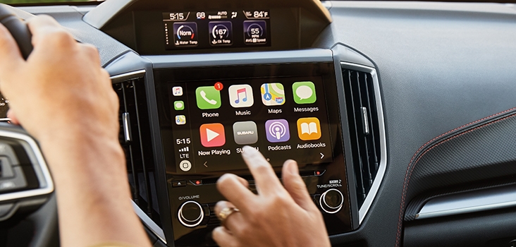 SUBARU STARLINK Multimedia with Apple CarPlayTM and AndroidTM Auto integration with 8-inch touchscreen keeps you connected.