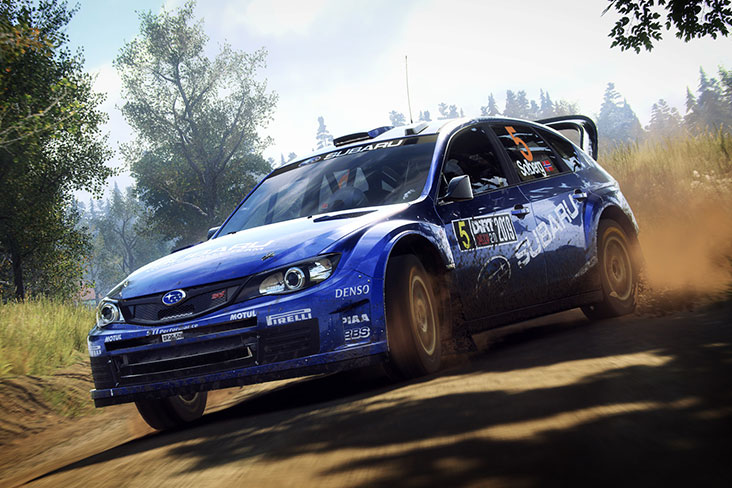 DiRT Rally® graphics are making cars as realistic as those you’d see competing in an actual rally.