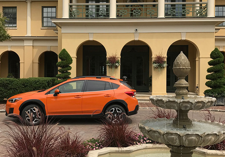 The 2018 Crosstrek Limited at Keswick Hall & Golf Club outside Charlottesville, VA.