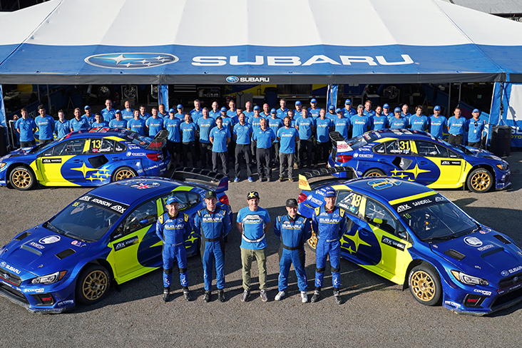 “2019 Subaru Motorsports USA team”