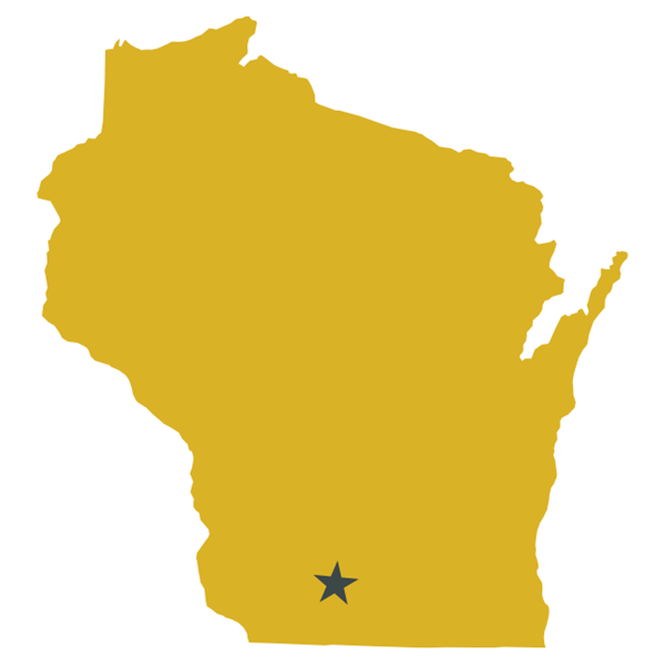 Map of Wisconsin