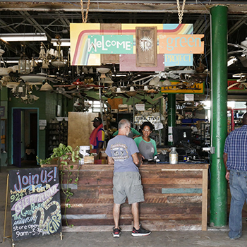 the green project storefront