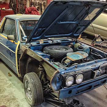 Restoring a 1980 Subaru BRAT vehicle