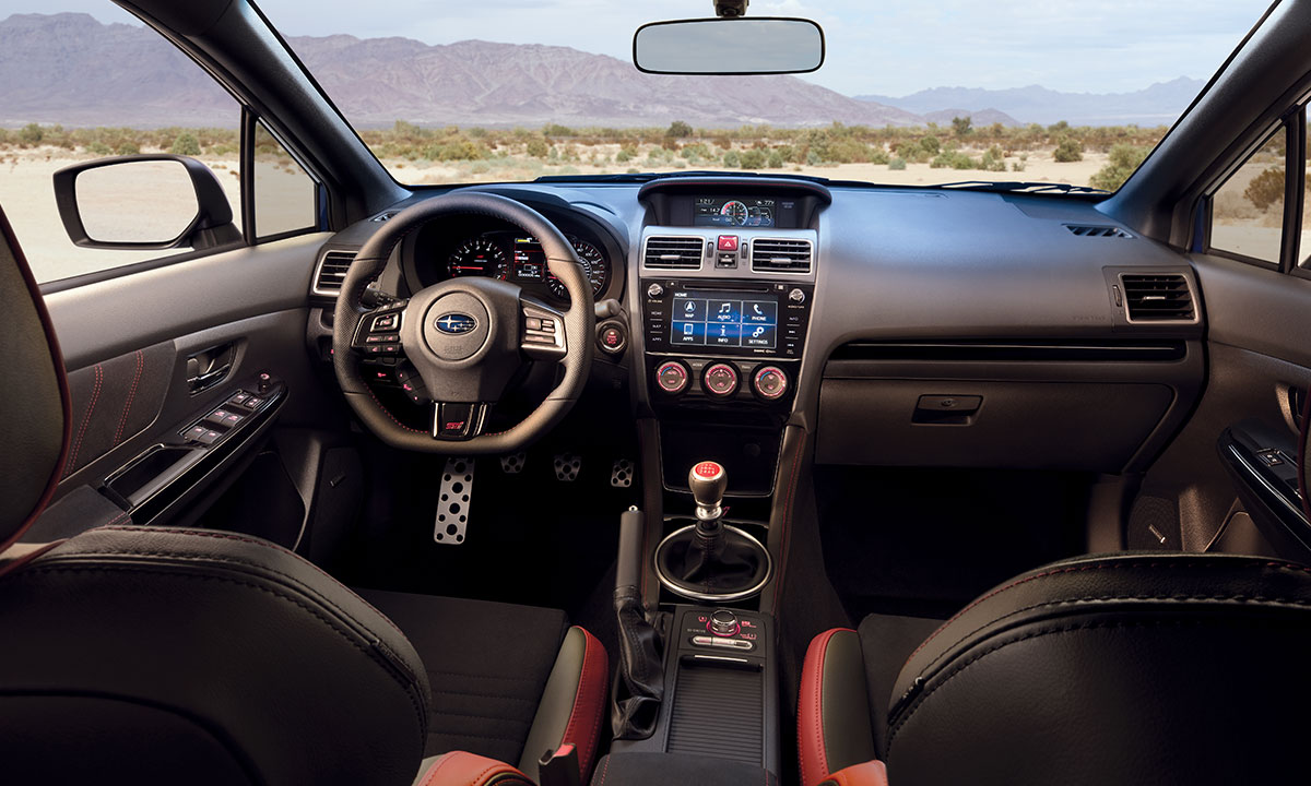 2018 Subaru WRX STI interior