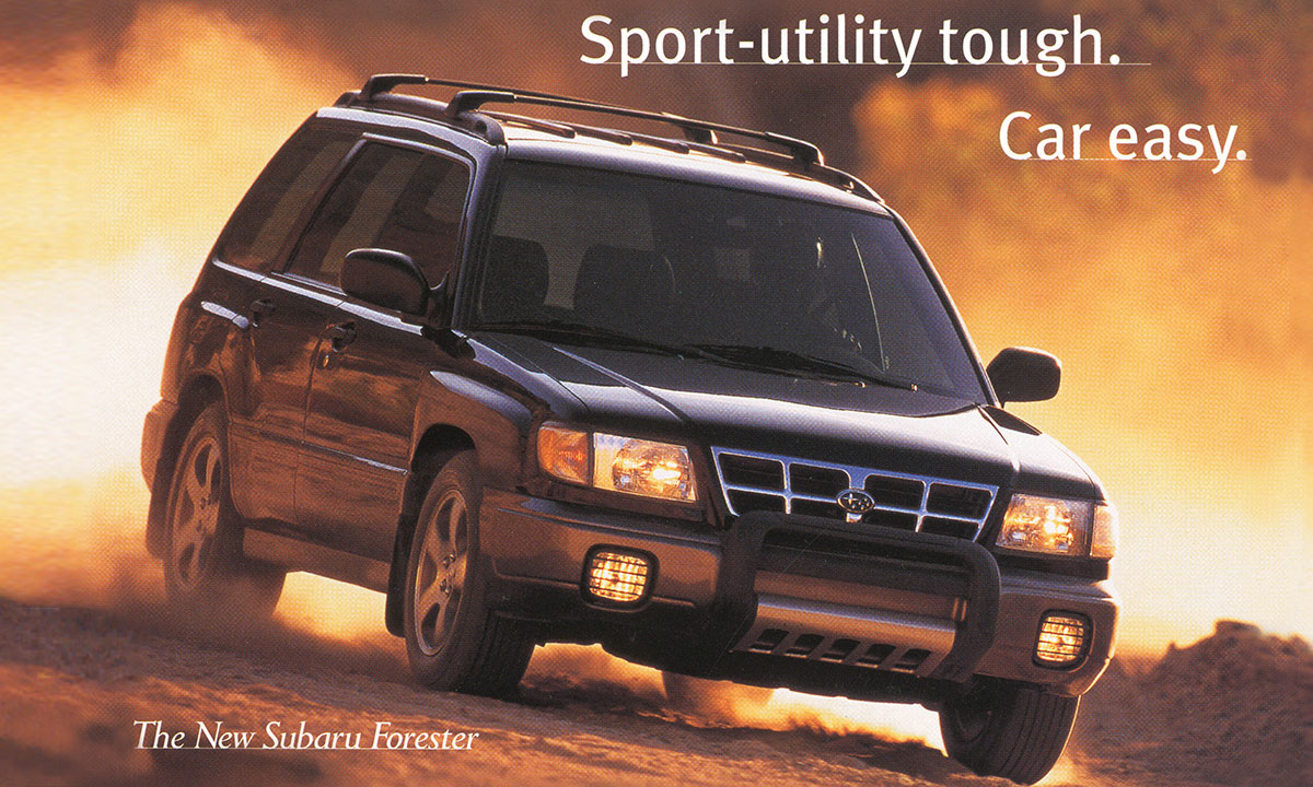 Subaru Forester was launched in 1997.