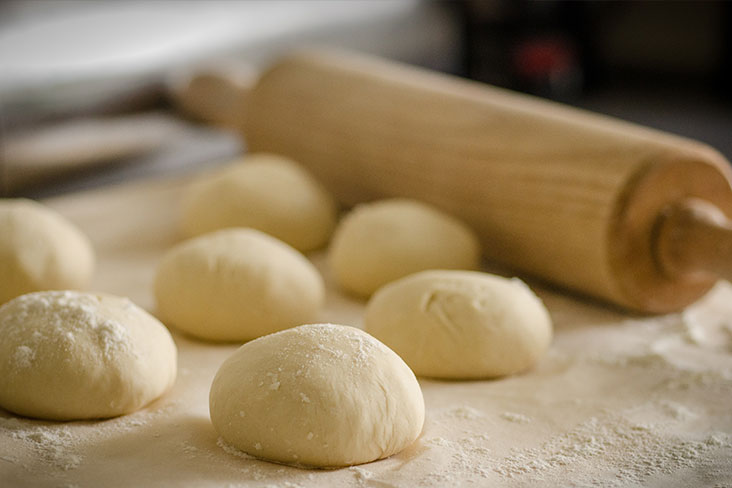Bread dough prep