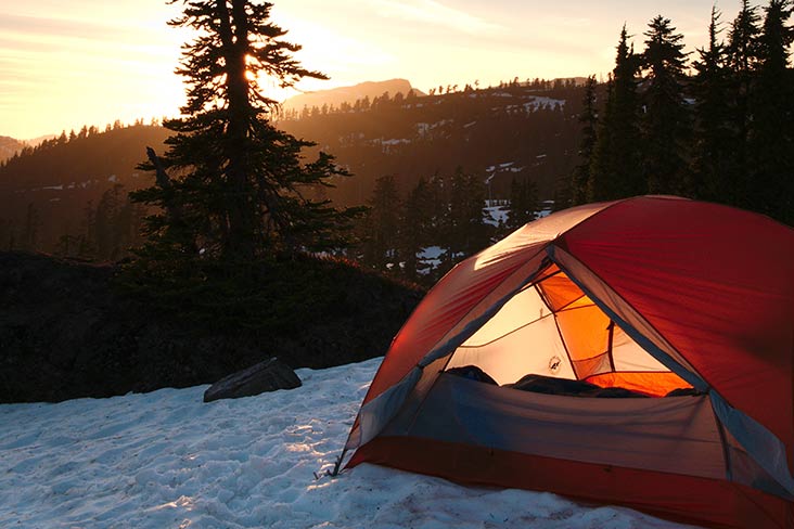 Deep Snow Winter Camping In Crua Insulated Tent 