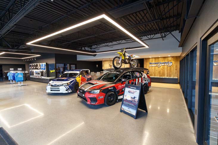 Vermont SportsCar showroom