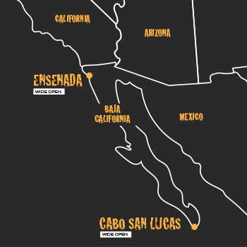 Map of Ensenada