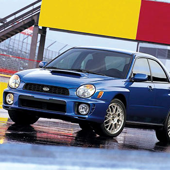 The 2002 WRX launched in the U.S. in 2001.
