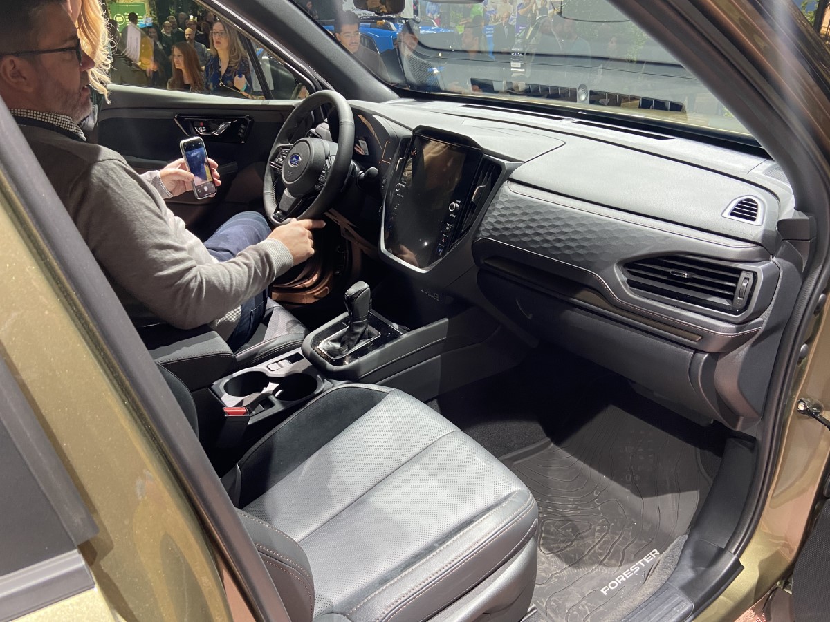 2025 Forester Hybrid interior